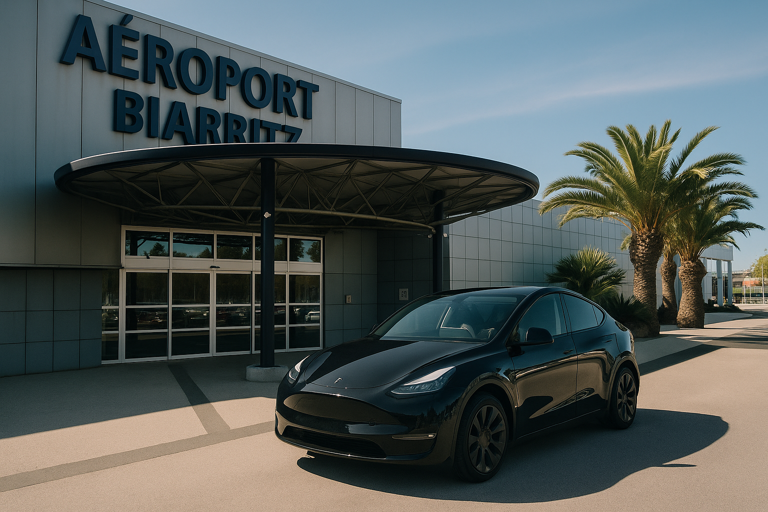 Chauffeur privé à l’aéroport de Biarritz