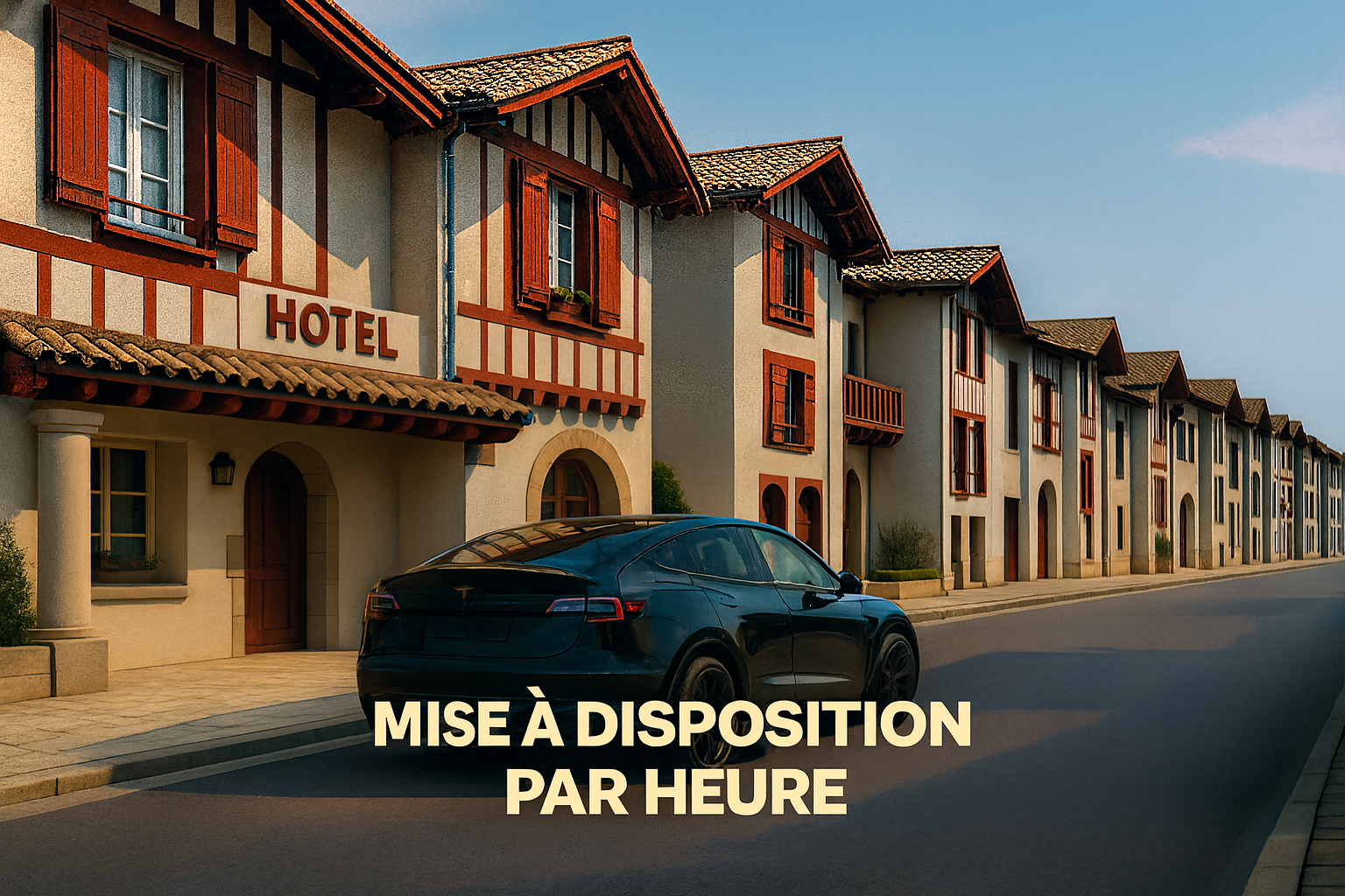 Voiture avec chauffeur en mise à disposition privée